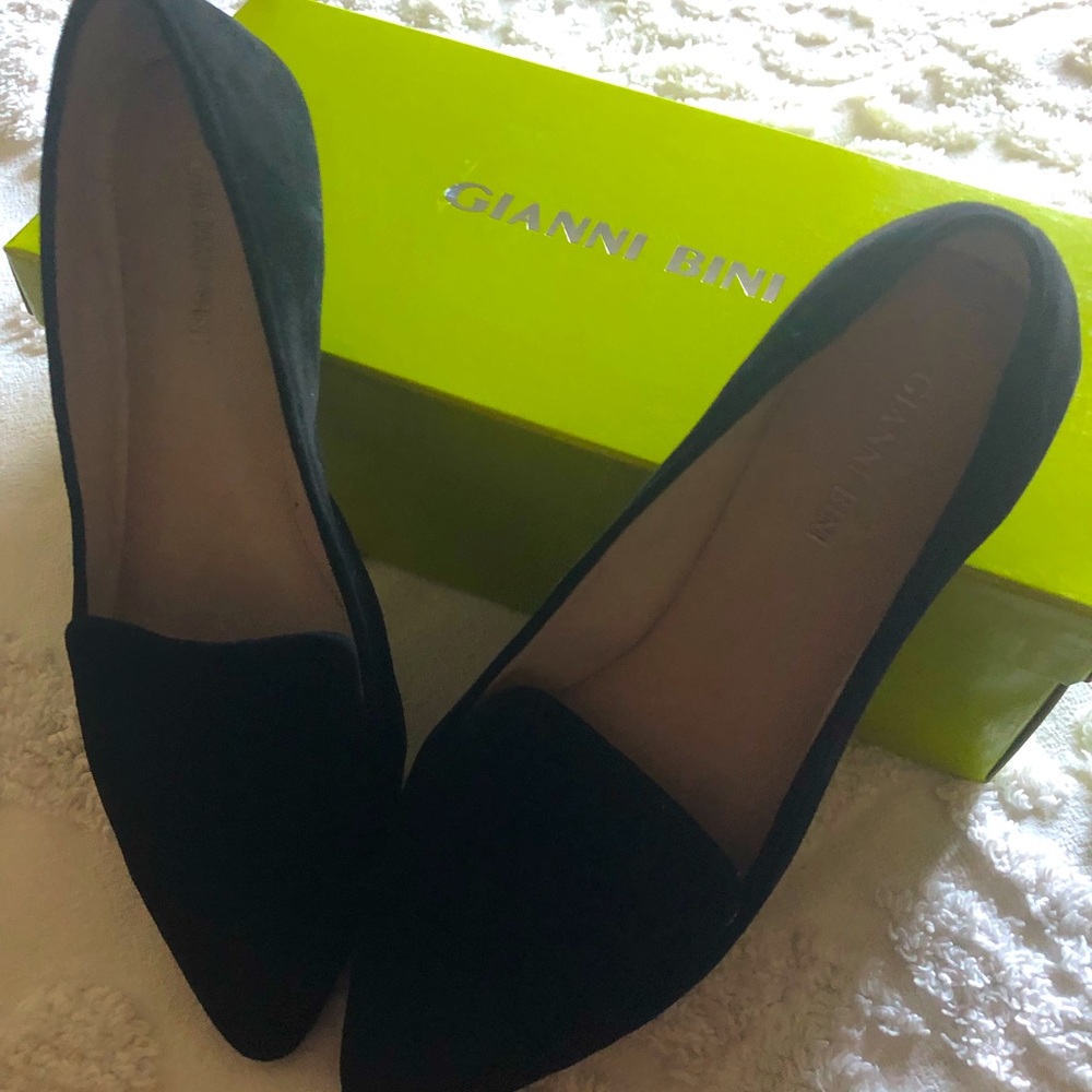 Gianni Bini Black Flats